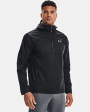 NWT Under Armour UA Storm Forefront Jacket Black Mens Size M MSRP 80