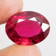 Natural Red Painite 23.40 Ct Oval Cut Stunning "Certified" Loose Gemstone