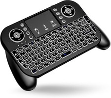 Bluetooth  2.4GHz RF Wireless Mini Keyboard Remote Control Touchpad Mouse Combo