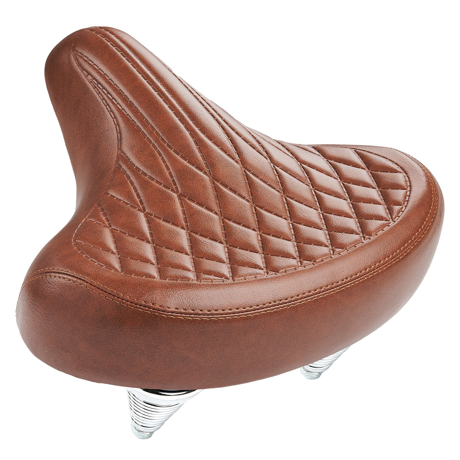 Wide Bike Seat for Men and Women Comfort -Oversized Soft Padded Bicycle Seat