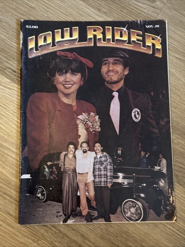 VINTAGE LOW RIDER November 1981 MAGAZINE CHICANO LOWRIDER CAR CULTURE Firme - Picture 1 of 3
