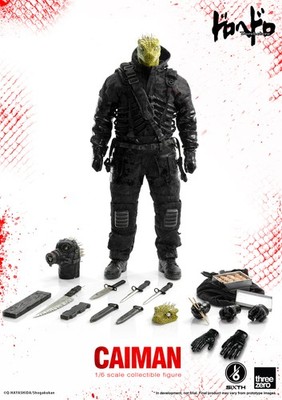 Threezero 1/6 Dorohedoro Comic Caiman Action Figure Toys Model In Stock NEW