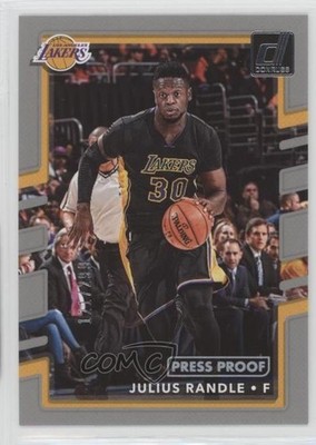 2017-18 Panini Donruss Press Proof Silver 121/299 Julius Randle #69 02v3