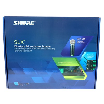 New Wireless Handheld Microphone System SLX24/BETA58 - L4 Band US Version