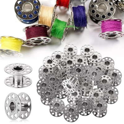 10-50 Stück Nähmaschinenspulen Spulen Metallspule für Brother Janome Singer
