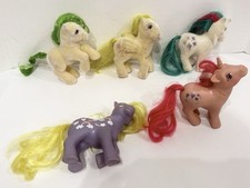 G1 My Little Pony Vintage Lot of 5 Need TLC H...