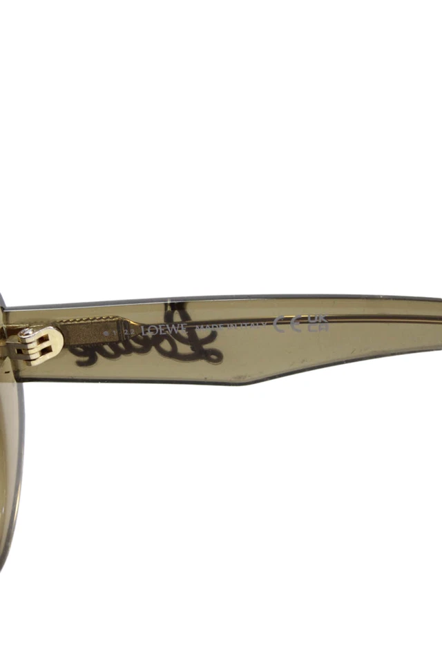 Loewe Womens Large Oval Grey Lens Sunglasses Brown LW40077F - Image 4 of 4