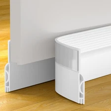 OXRQ Door Draft Stopper, Door Sweep for Bottom of Door, Weather Stripping Doo...