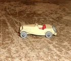 vintage matchbox tan + red roadster car in good shape used