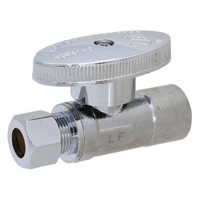 PPG 56340NL for PlumbMaster 1/4-Turn Ch Str.Stop 1/2Nomswt X 3/8Com-Nl
