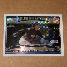 2006 Topps Chrome #259 Vernon Wells X-Fractor