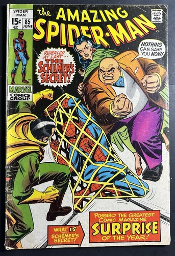 Amazing Spider-Man #85 1st App Richard Fisk Kingpin Son Marvel Comics 1970 FN!