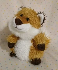 Extra Special Kittrich Orange White Fox Stuffed Animal Beanbag Plush Toy 6”