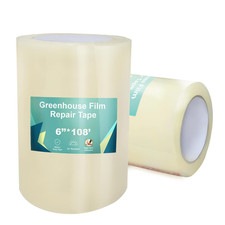 6'' X 108' Greenhouse Repair Tape,6Mil Thickness Greenhouse Tape
