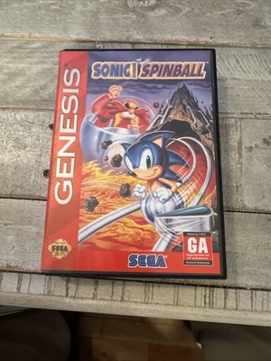Sonic Spinball (SEGA Genesis Game) Tested Authentic 