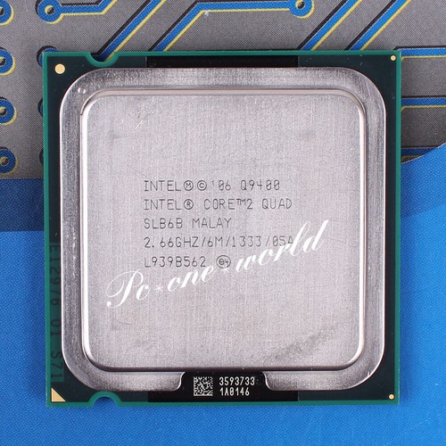 Procesador Intel Core 2 Q9300 Q9400 Q9450 Q9500 Q9505 Q9550 Q9650 LGA775 CPU - Imagen 3 de 8