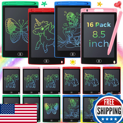 Epakh 16x 8.5'' LCD Writing Tablet Kids Doodle Board Reusable Drawing Pad Gift