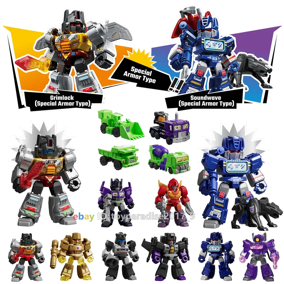 Blokees Transformers Defender Version 03 Heavy Metal War Special Armor Soundwave - Image 2 of 4