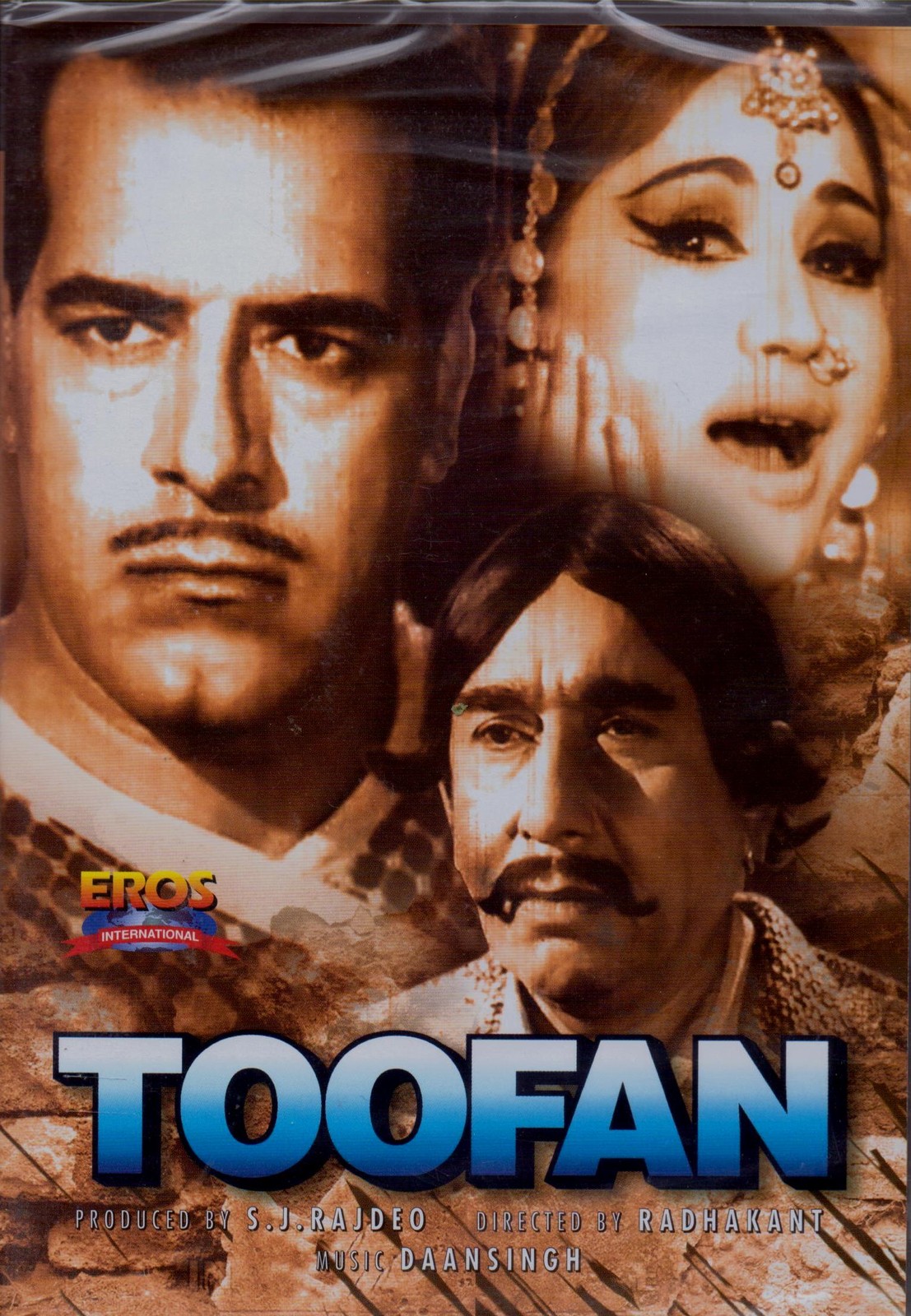 TOOFAN - DARA SINGH - ANITA - NEW ORIGINAL EROS BOLLYWOOD DVD - FREE UK POST