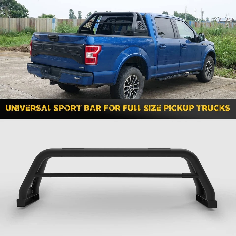 Roll Sport Bar For 2011-2025 Dodge Ram 1500/25/3500 Universal Chase Rack Bed Bar - Изображение 4 из 4