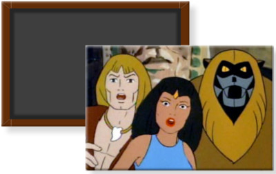 Thundarr the Barbarian 80s Cartoon Ookla the Mok Ariel Image Fridge Magnet 2 x 3