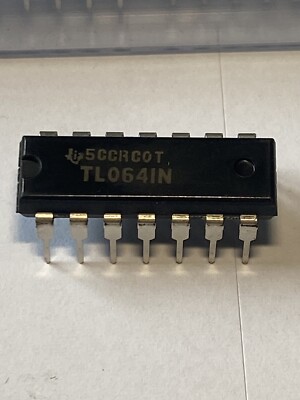 25 x TEXAS INSTRUMENTS TL064IN bleifrei Durchsteck J-FET BIPOLAR J-FET Verstärker