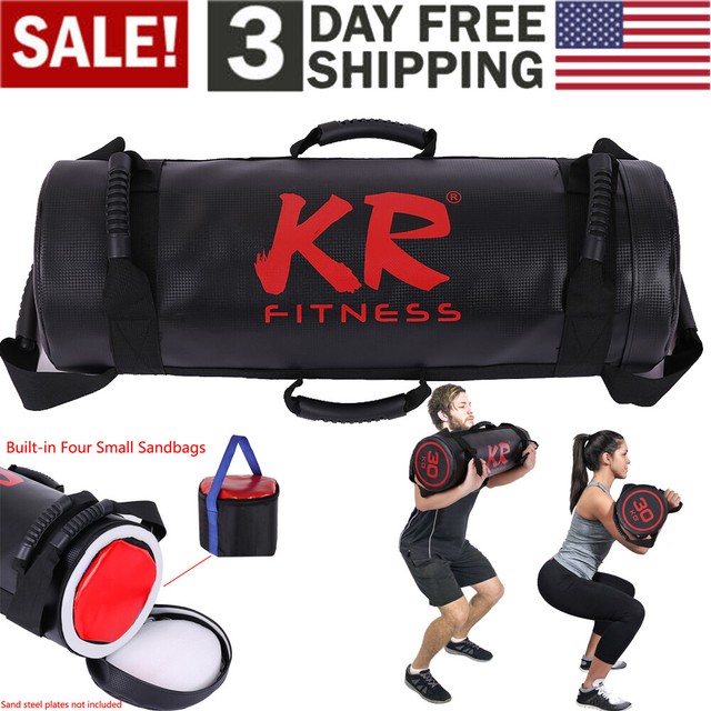 66LBS/30KG Max Load Sandbag Weight Training Bag Power Exercise Weight