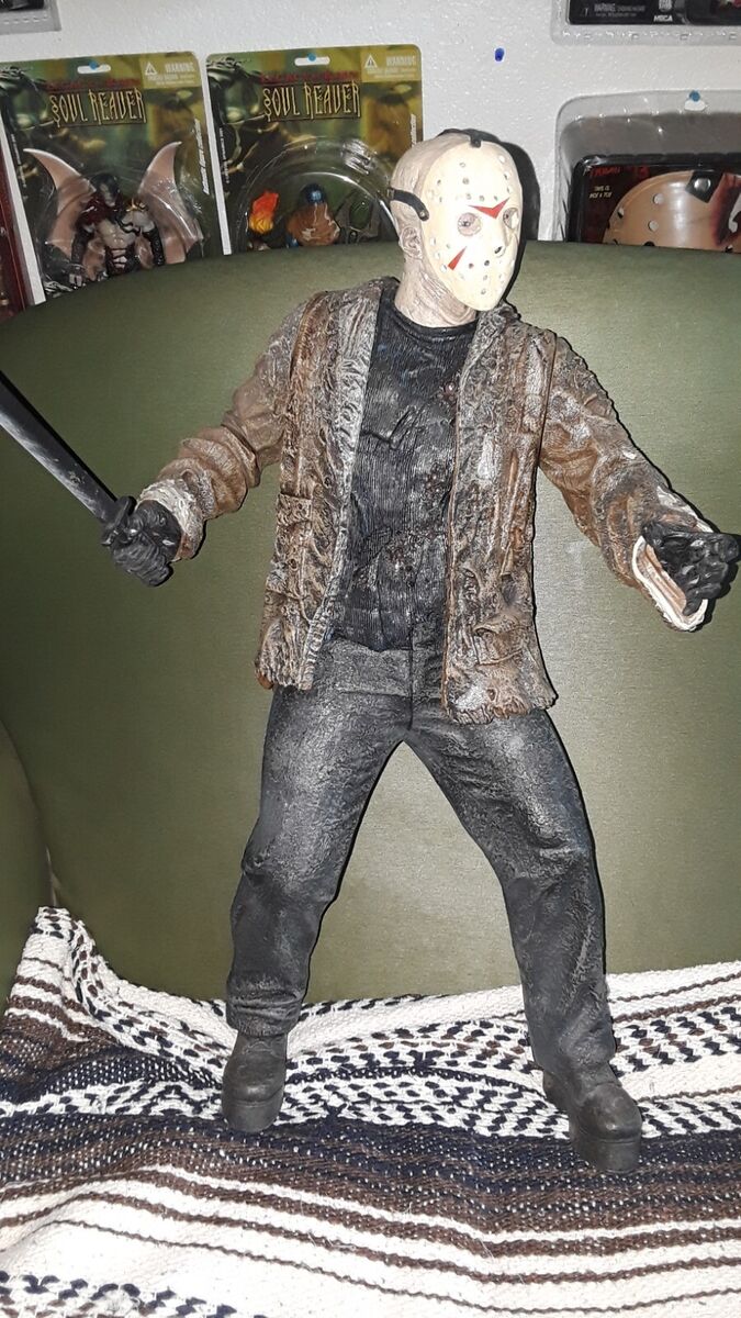 NECA Freddy vs Jason Voorhees 18 inch Action Figure No Box NECA Freddy vs Jason Voorhees 18 inch Action Figure No Box