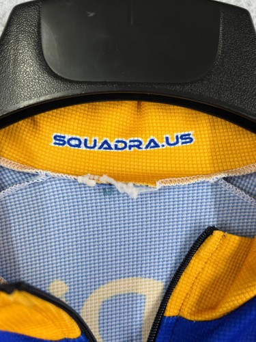 Sqaudra Cycling Jersey Adult Small Blue 1/4 Zip San Diego Veloyouth Polyester - Picture 3 of 14