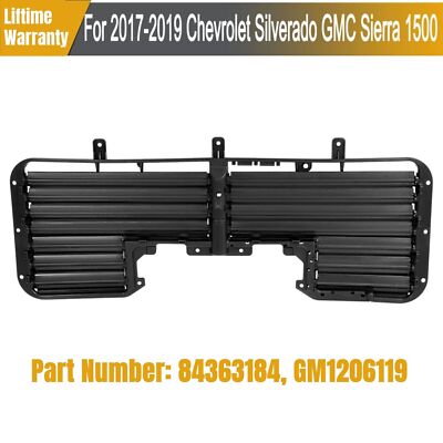 Active Grille Shutter For 2017-2019 Chevy Silverado / GMC Sierra 1500 W/O Motor