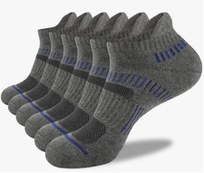 Mens Ankle Socks Athletic Cushioned Breathabl...