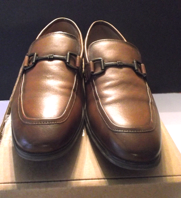 Steve Madden Shoes Mens Size 10.5 Leather Aahron Slip On  display picture 3