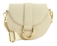Seidenfelt Manufaktur Tolita Saddle Bag UmhäNgetasche Tasche Tofu Beige / Gold