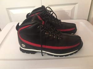 timberland black high tops