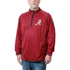 Men's Alabama Crimson Tide Bama 1/4 Zip Pullover Jacket Thermatec Q-Zip Pullover