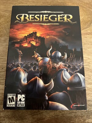 Besieger Video Game Pc Cd-ROM M-Mature Dreamcatcher (Factory Sealed)