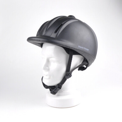 Vautron Black Forest Riding Helmet Riding Helmet Size L (58-62 Cm) Black
