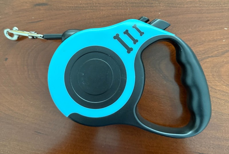 NEW! Automatic Retractable Dog Leash Pet Collar - 16FT - BLUE