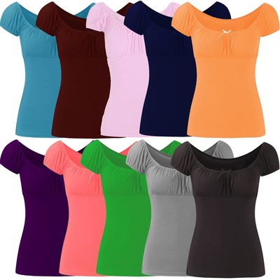 New Ladies Gypsy Tie Ribbon Casual 