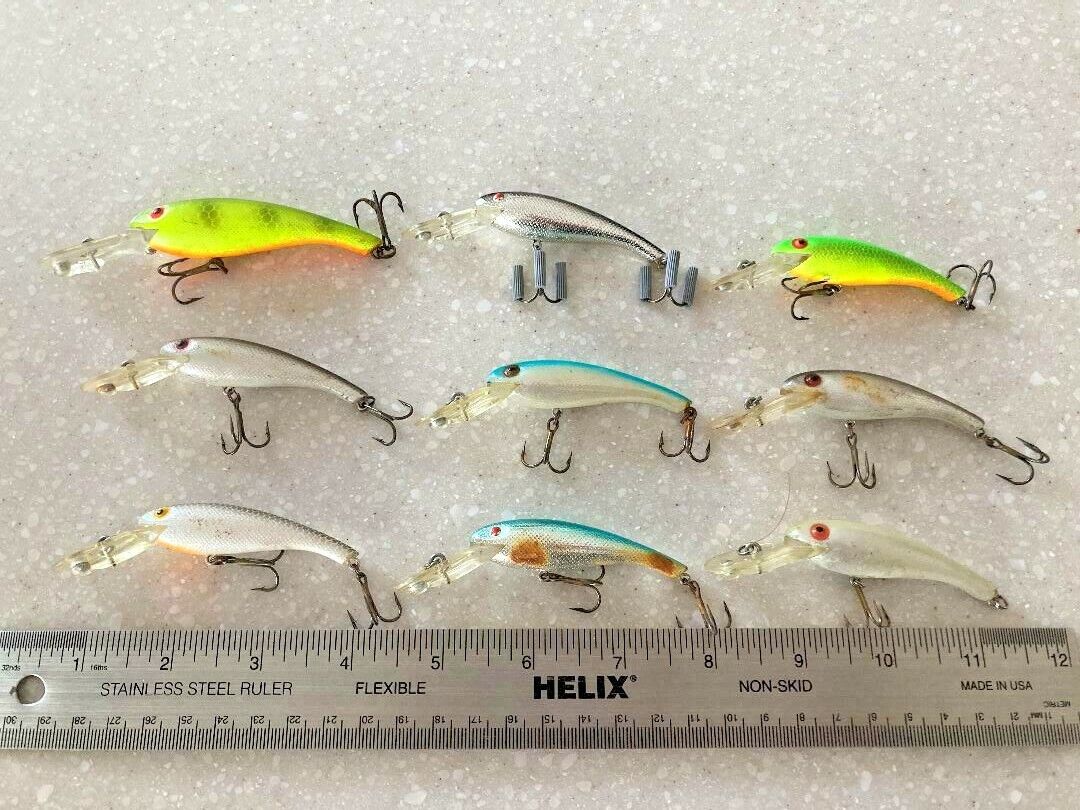 9 Cotton Cordell Wally Divers Fishing Lures