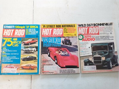 【Hot Rod】　ヴィンテージマガジン　1970年代 Yahoo!オークション - ビンテージ【HOT ROD】1970年 ホットロッド マガ