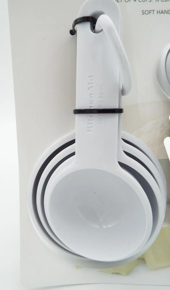 KitchenAid White Measuring Cups / Measuring Spoon Set - Image 4 of 4