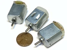 3 Pieces small dc motor k130 car robot 3v 6v electric 17000 rpm wheel 5v mini B6