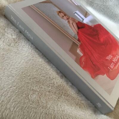 TWICE Photo Book Yes I Am Mina. Gray ver. Mina w/ Post Card | eBay