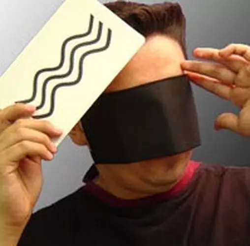 See Thru Blindfold Magic Trick