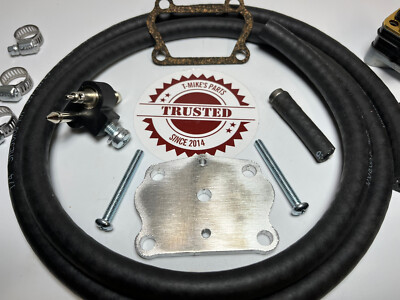 0310287 0314817 Evinrude Johnson 1955-73 15-18 HP Fuel Pump Adapter Bypass Cover