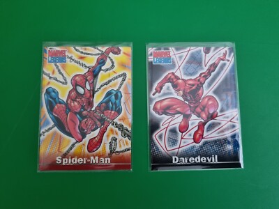 Marvel Legends 2001 Topps Promo Cards - Pick a card - COMPLETE YOUR SET!
