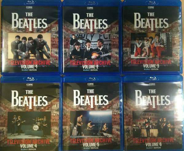 The Beatles Television Archive Vol 1-6 Complete Blu-ray 6 Discs  