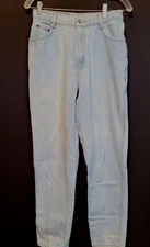 Vintage Gitano Jeans Light Wash Mom Jeans High Rise Tag Size 10 See Measurements