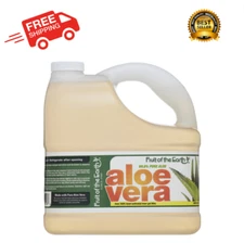 (1 Pack) Original Aloe Vera Drink Juice, 128 Fl Oz, Pure Organic Aloe Vera Gel